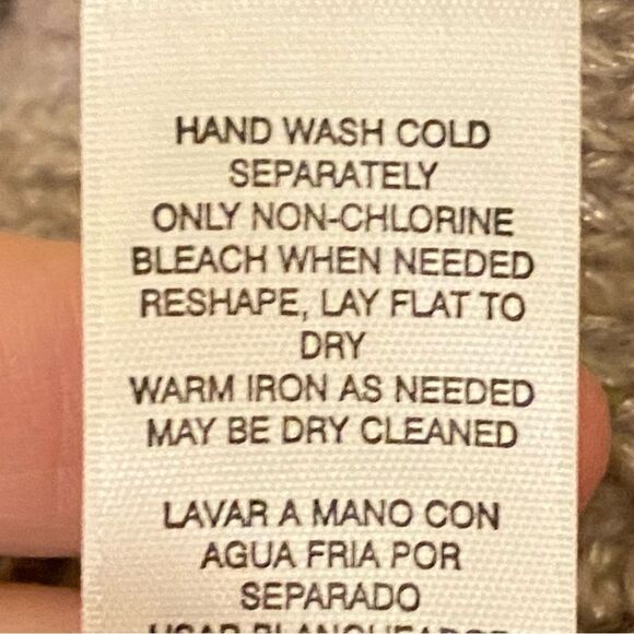 White House Black Market Poncho Cowl Neck Women Size Medium Geometric Pattern - Picture 6 of 6